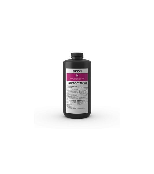 Garrafa de Tinta Magenta Epson UltraChrome UV T49V, 1000 ml